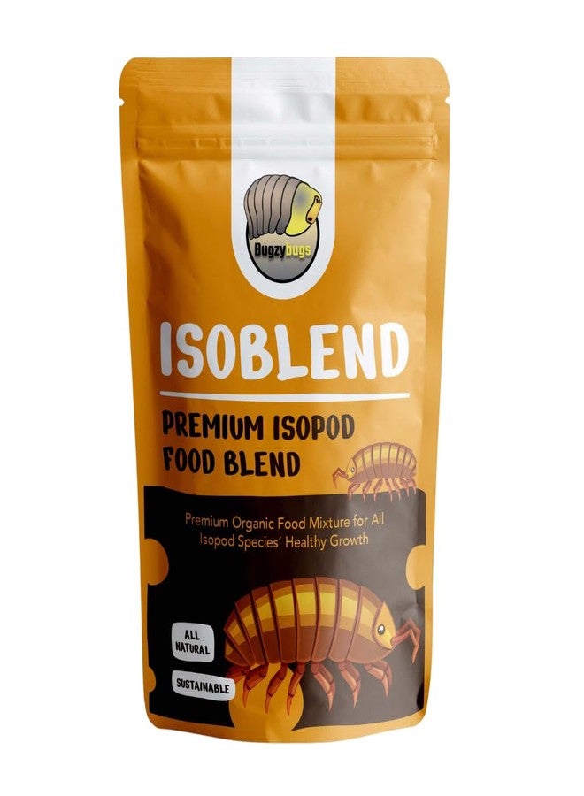 Bugzy Bugs Isoblend Premium Isopod Food Bundle Vegetable Dry Blend and Shrimp Treat Protein Rich Food Source for Feeders Insects Reptiles Invertebrates - Image 2